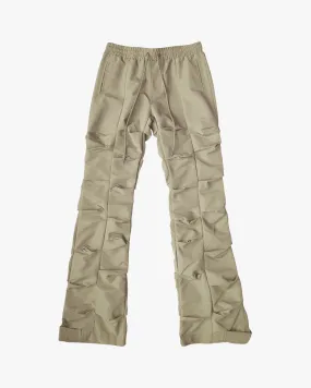 EPTM TEKNO FLARE PANTS-KHAKI