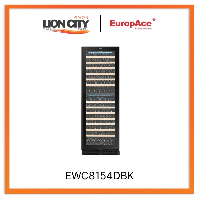 Europace EWC8154DBK Signature Series Wine Cooler 154 Bottles