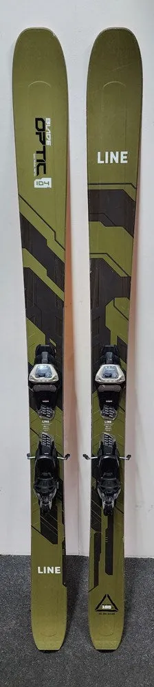 Ex-Demo Line 2024 Blade Optic 104 185cm Men's Skis w/ Griffon Demo Bindings