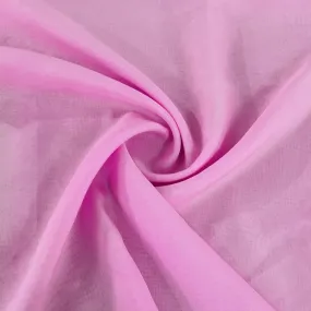 Exclusive Pink Solid Organza Fabric