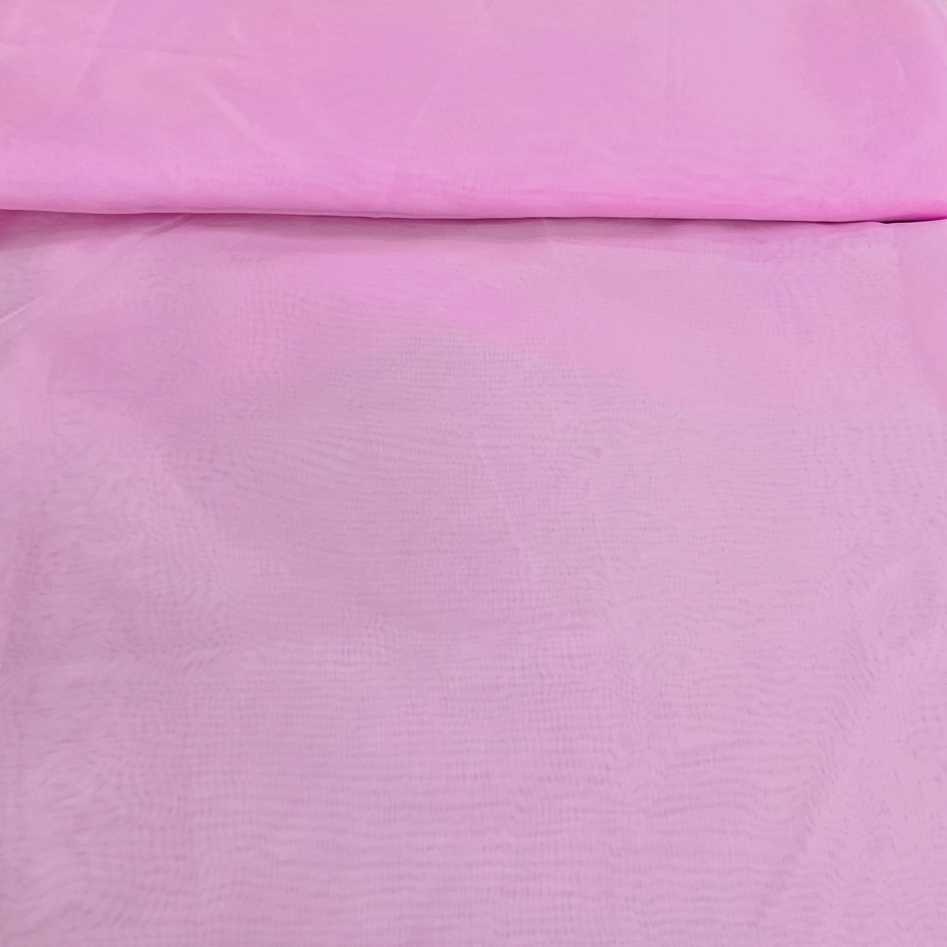 Exclusive Pink Solid Organza Fabric