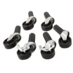 Fast Fit Caster Wheels - 6 pc