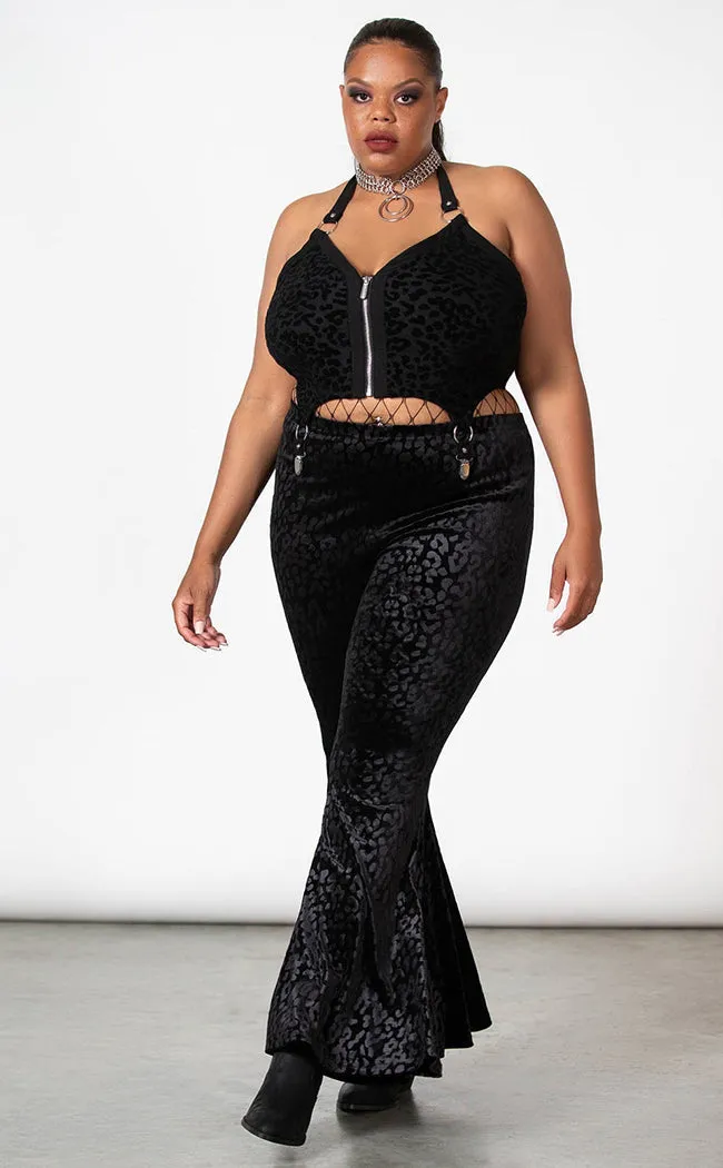 Ferine Bell Bottoms | Black [Plus-Size]