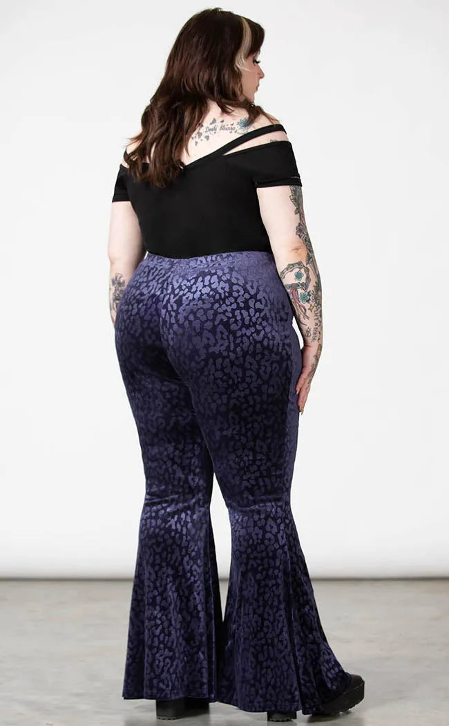 Ferine Bell Bottoms | Plum [Plus-Size]