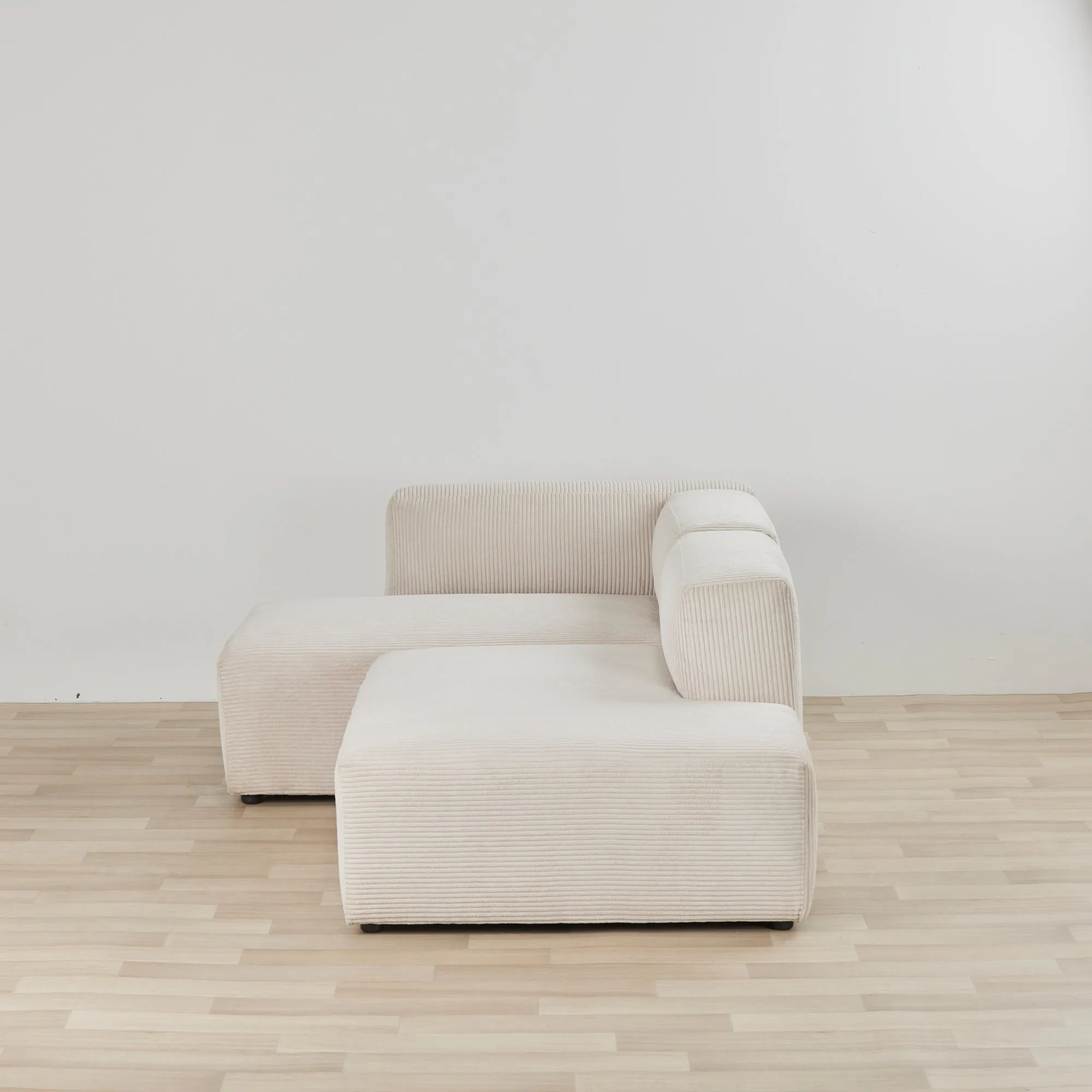 Finnian 2-Seat LH Chaise - Off White