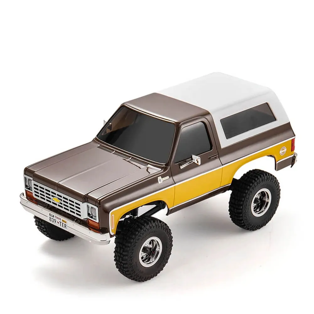 FMS (RTR) 1:24 FCX24 Chevrolet K5 Blazer 4WD Rock Crawler w/2-Speed Transmission, Tx, LiPo & Charger