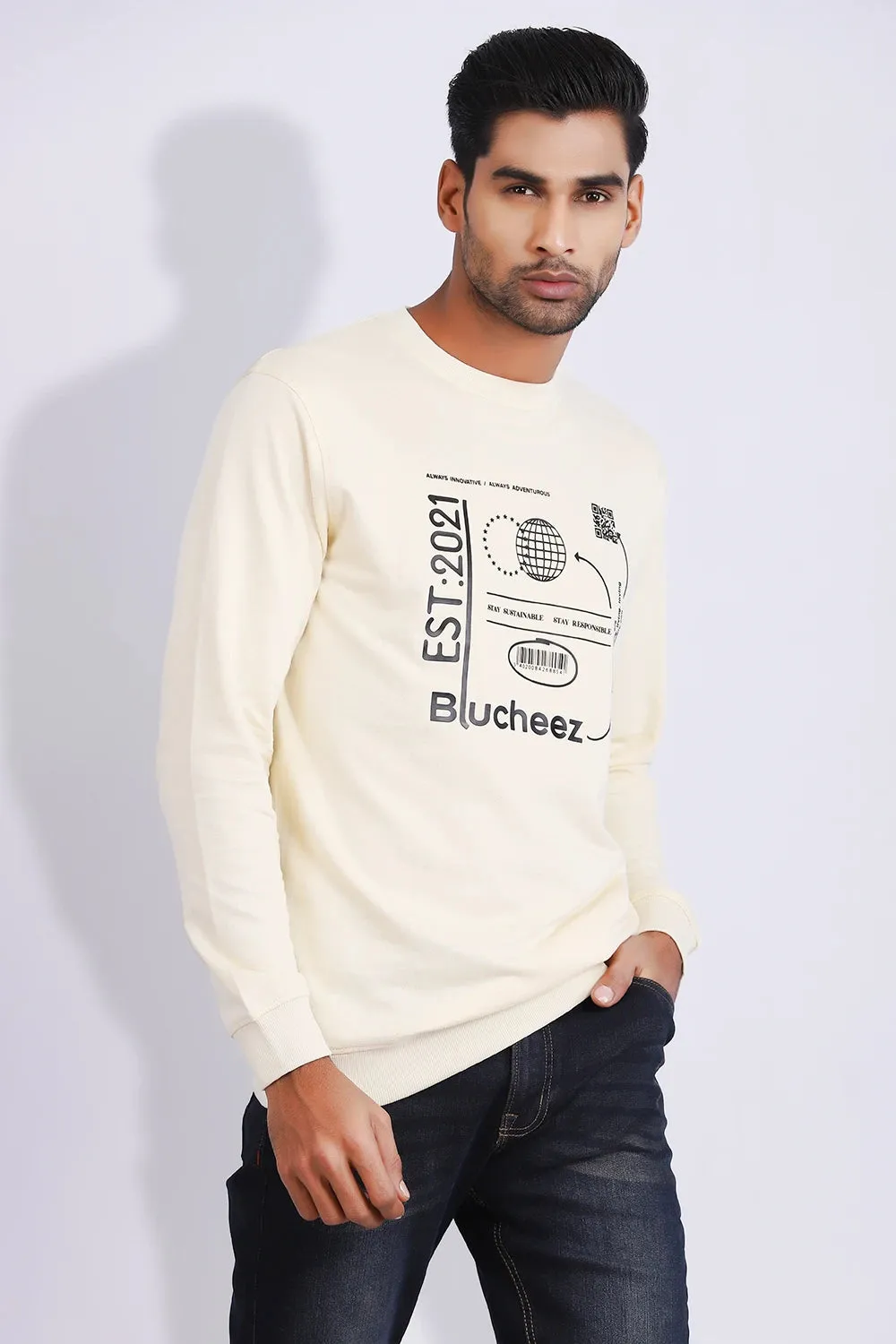 Front Printed Sweatshirt