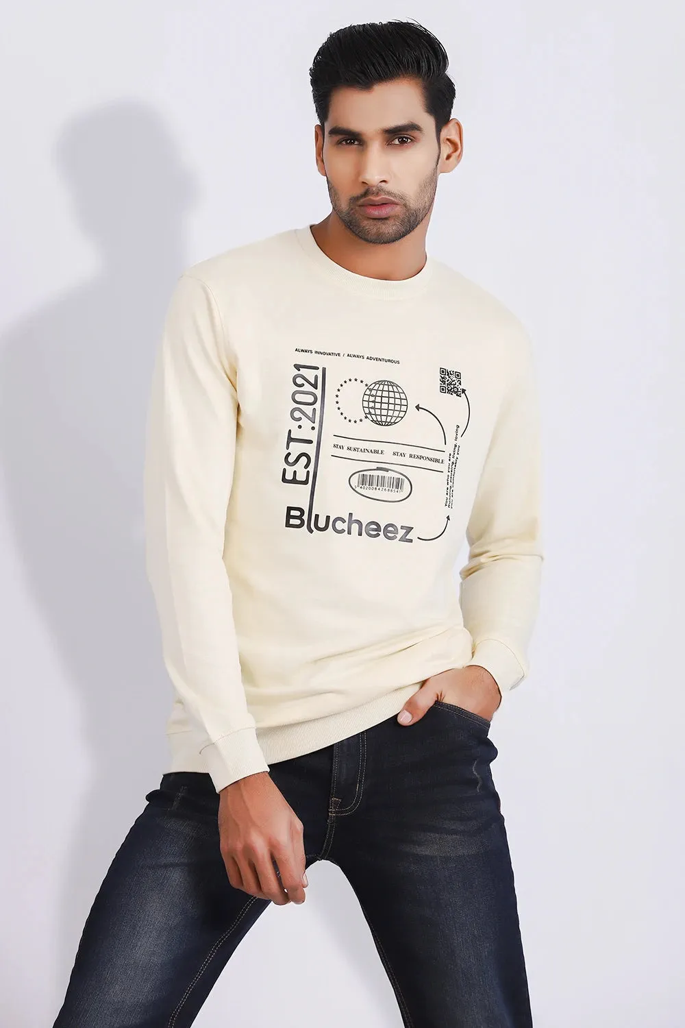 Front Printed Sweatshirt