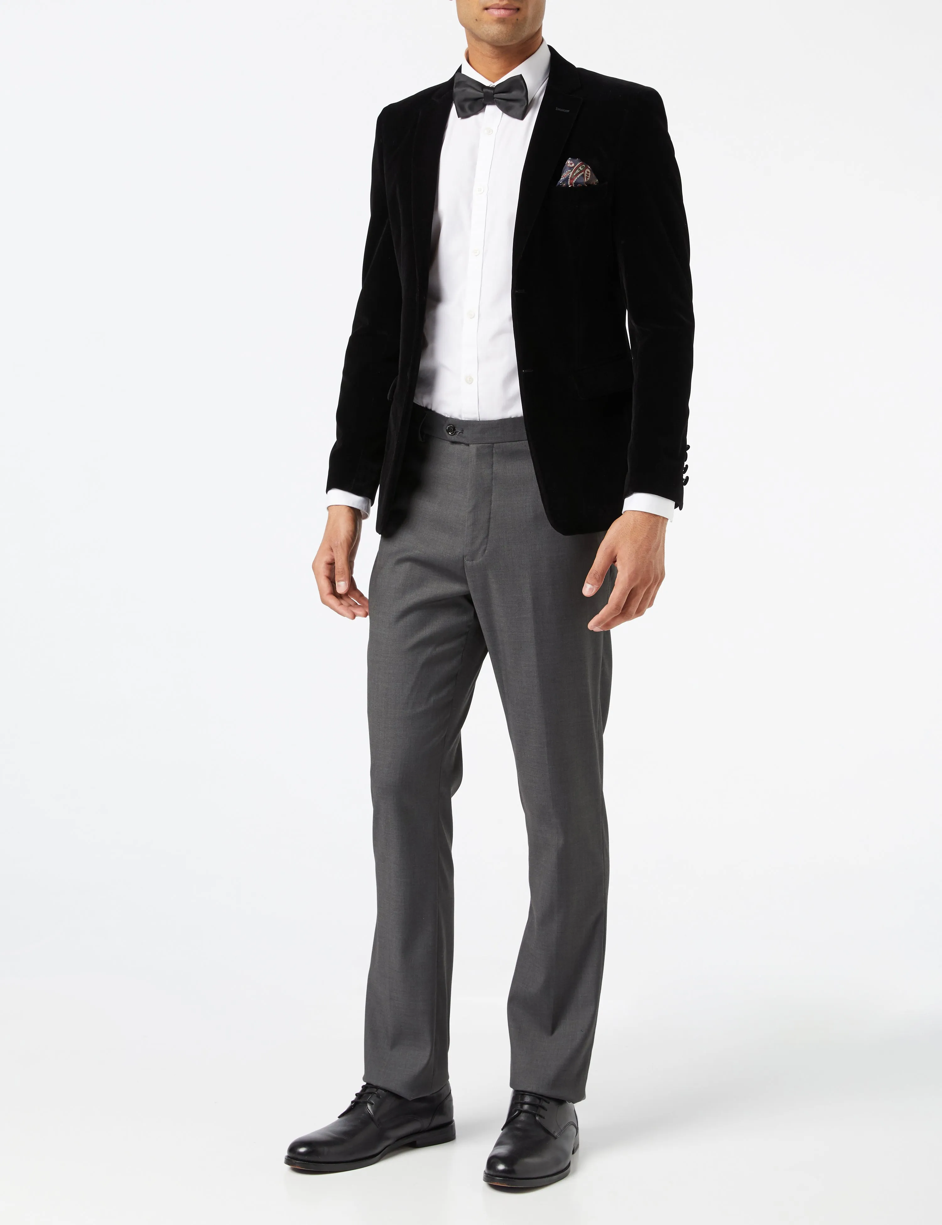 GARY- BLACK VELVET BLAZER