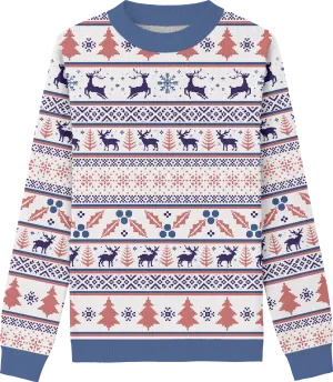 Genderfluid Christmas Classic Fit Knit Crewneck