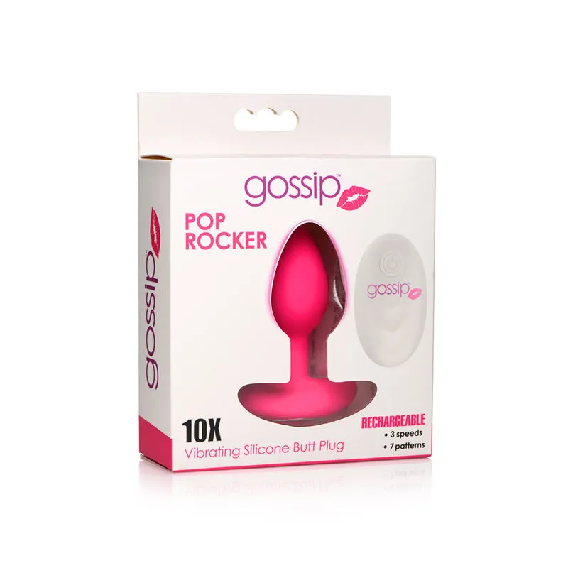 Gossip Pop Rocker Butt Plug Magenta