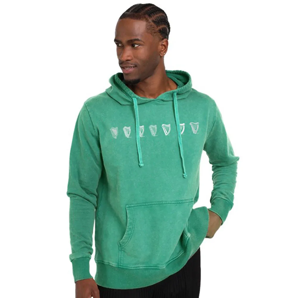 Guinness Green Evolution of The Harp Hoodie