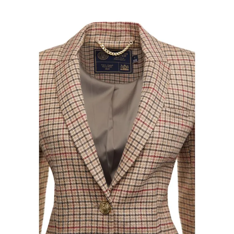 Holland Cooper Highgrove Ladies Tweed Coat - Charlton Tweed