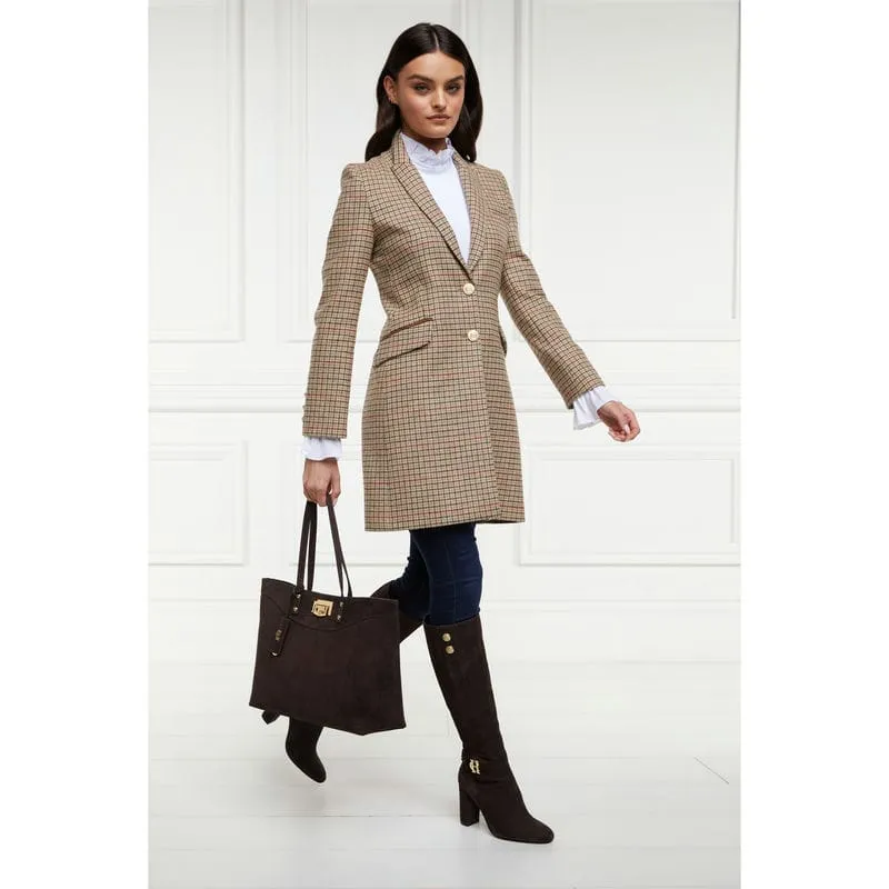 Holland Cooper Highgrove Ladies Tweed Coat - Charlton Tweed