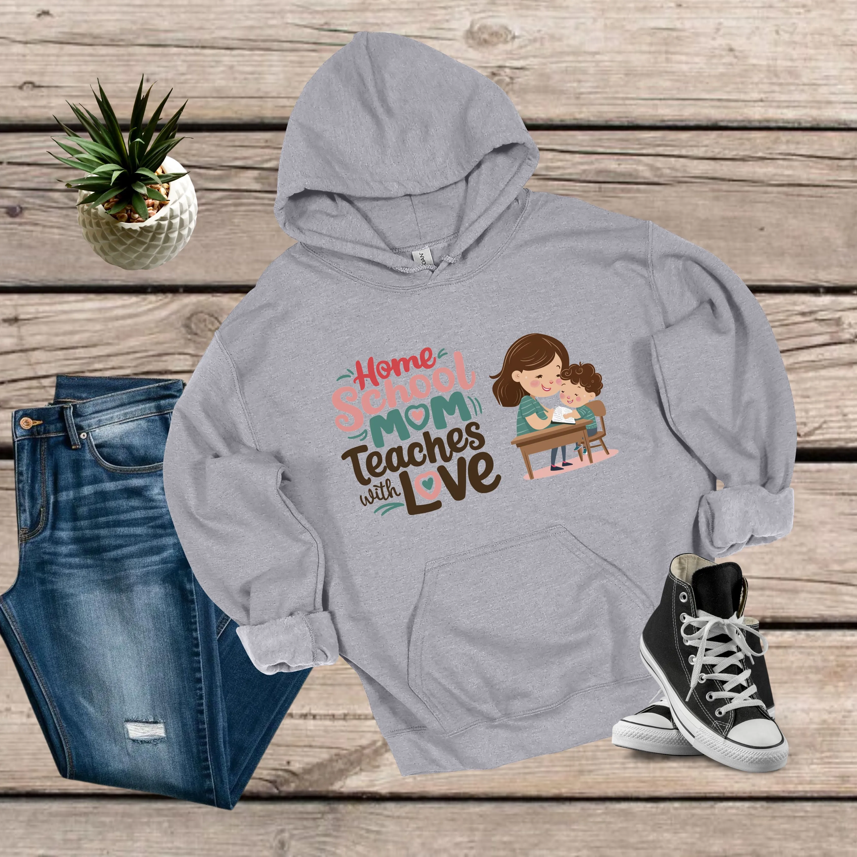 Home School Mom Hoodie