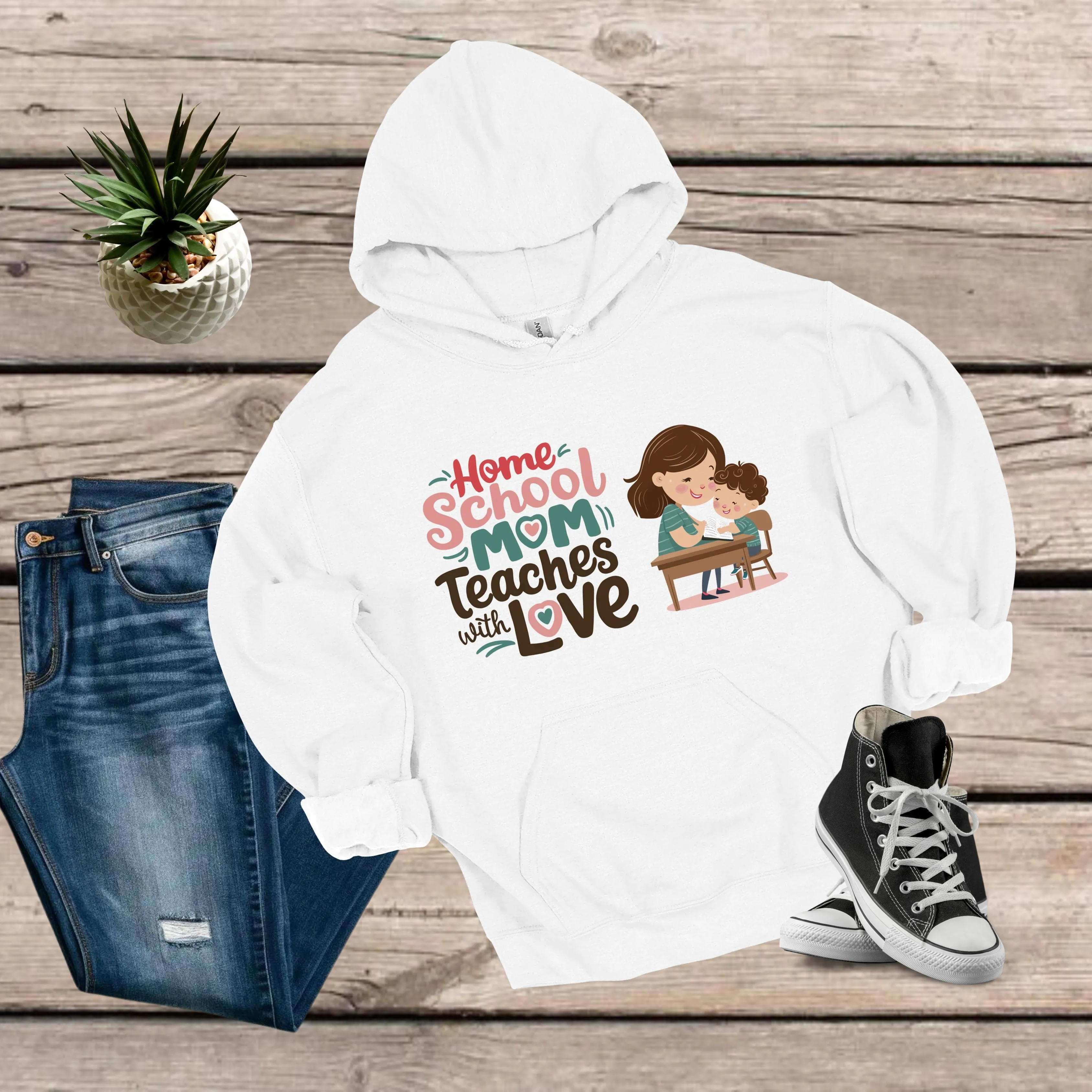 Home School Mom Hoodie