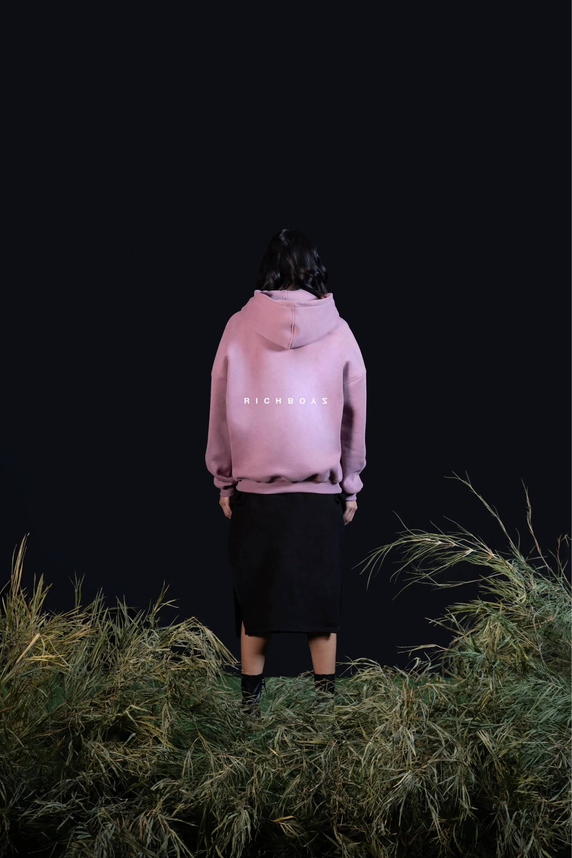 HOODIE - MAUVE