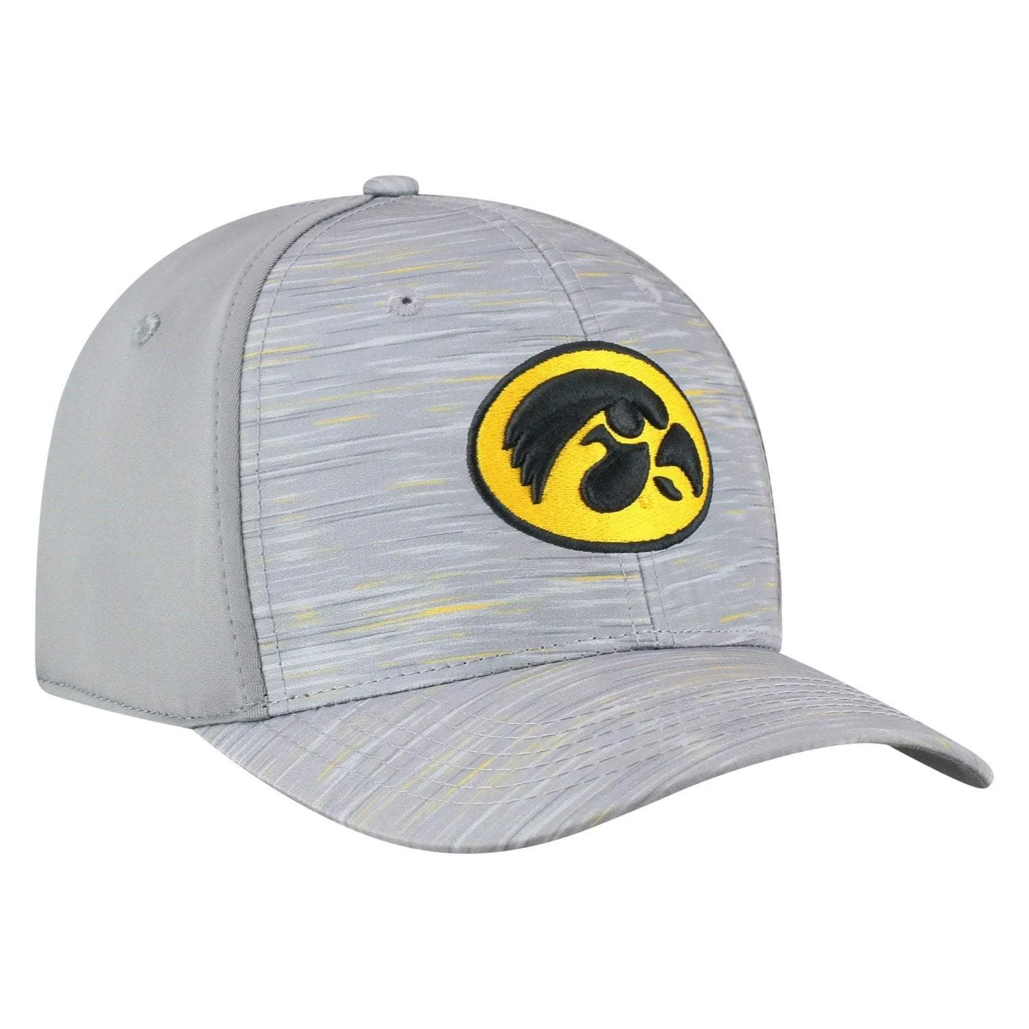 Iowa Hawkeyes TOW Gray "Hyper" Memory Fit Hat Cap