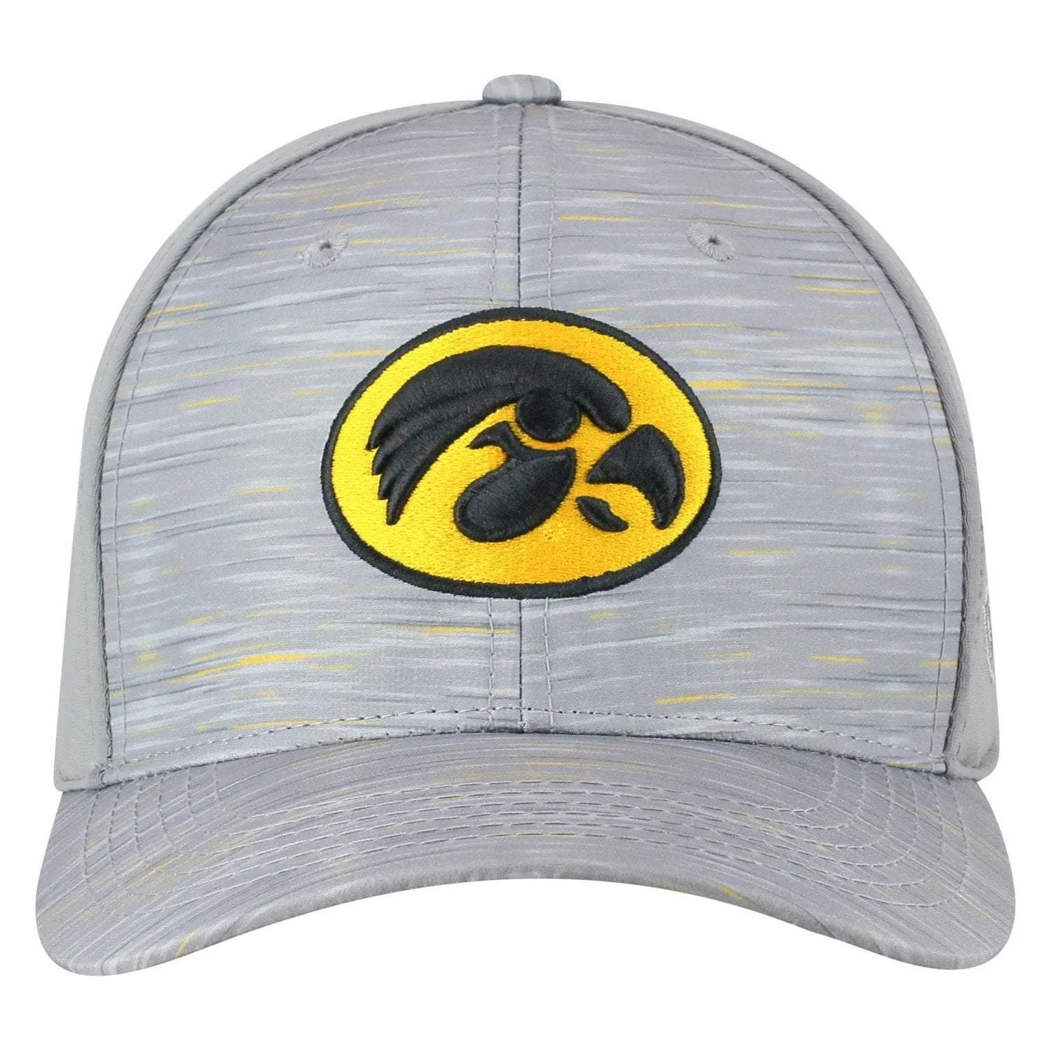 Iowa Hawkeyes TOW Gray "Hyper" Memory Fit Hat Cap