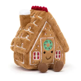 JellyCat Amuseable Gingerbread House