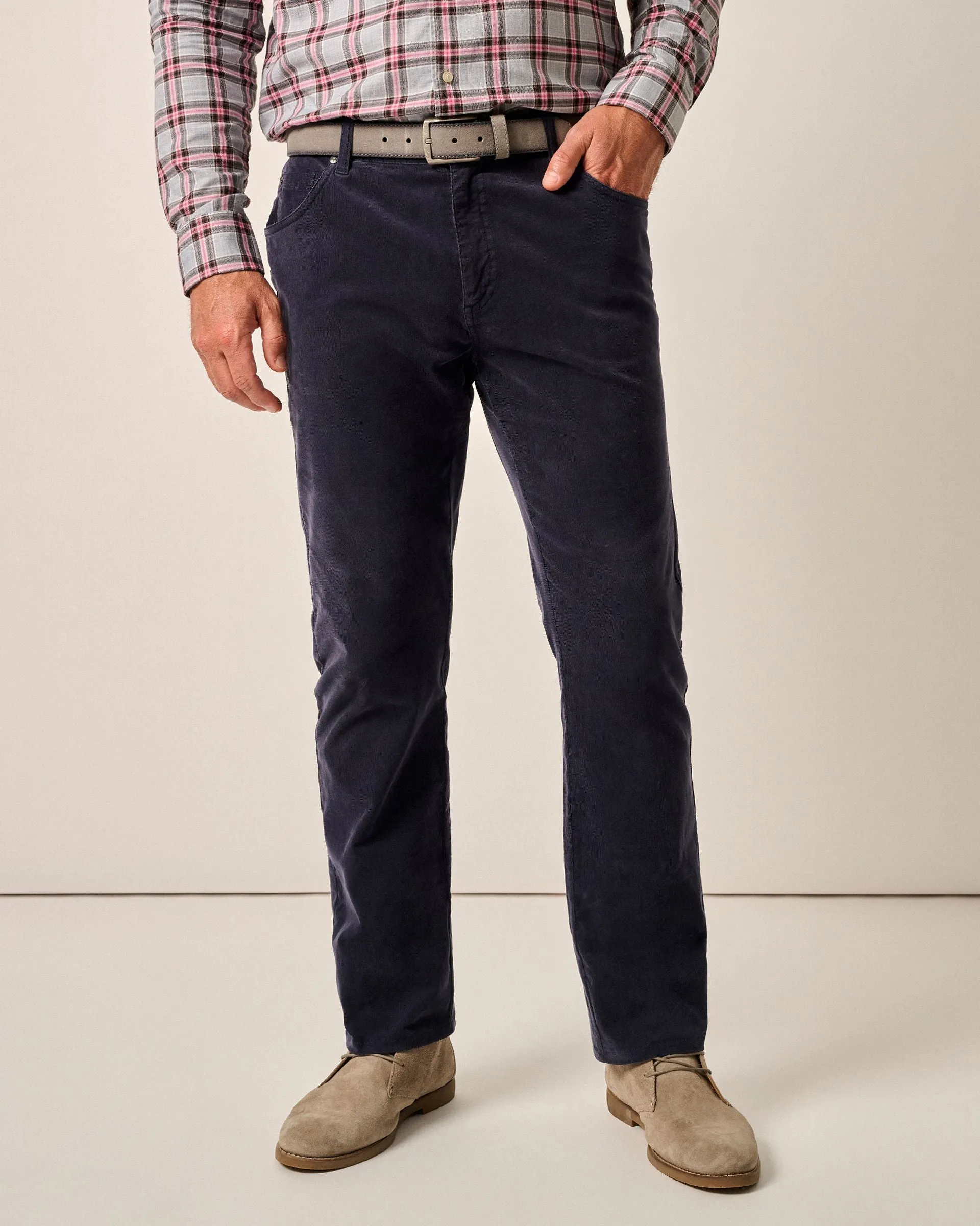 Johnnie-O Harkers Deep Navy Corduroy Pant