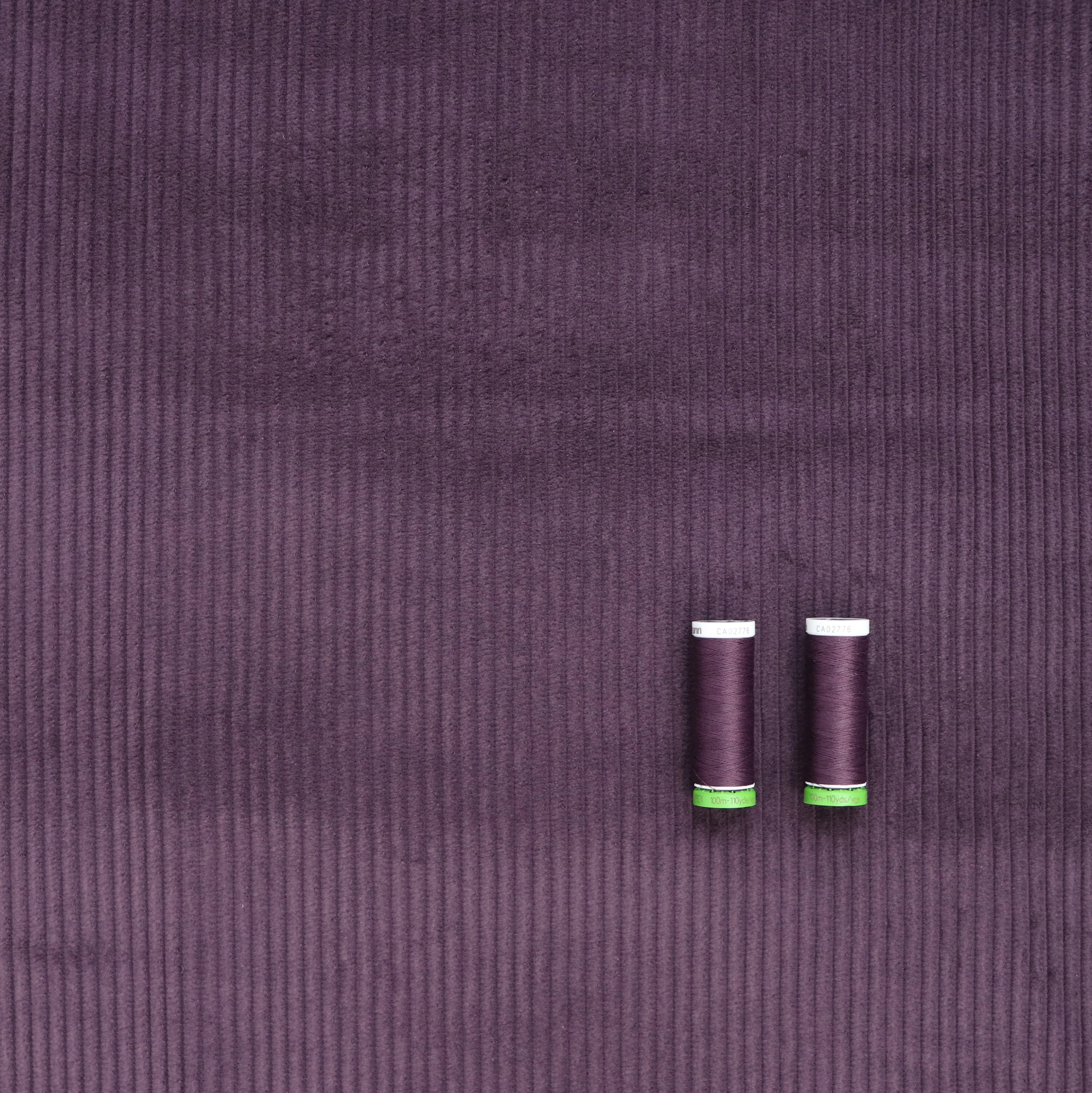 Jumbo Cotton Corduroy - Aubergine