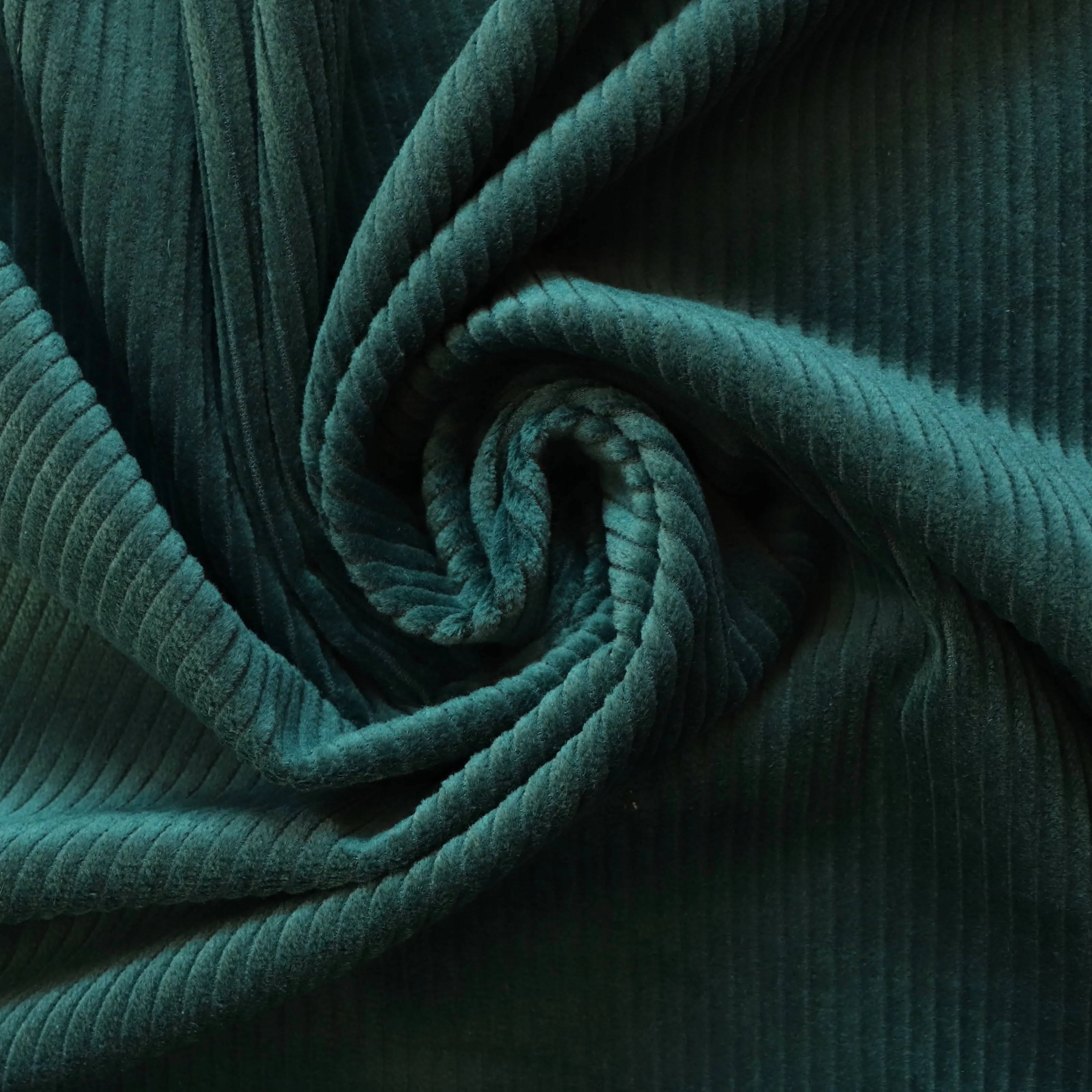 Jumbo Cotton Corduroy - Peacock Green