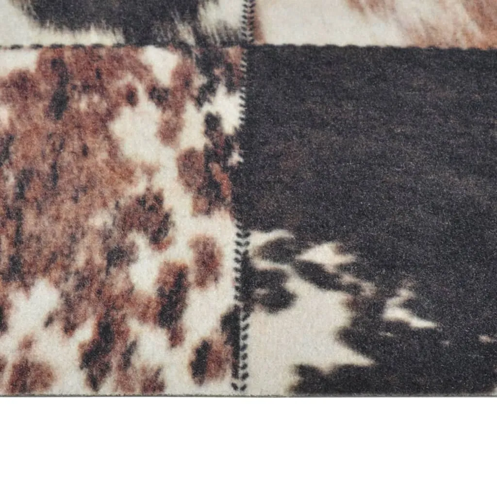 Kitchen Rug Washable Animal Skin 60x180 cm Velvet