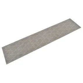 Kitchen Rug Washable Rhombus 60x300 cm Velvet