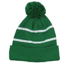 Knit Beanie with Fleece Lining