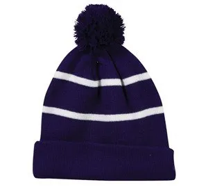 Knit Beanie with Fleece Lining