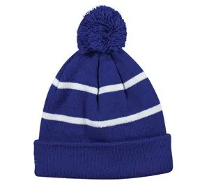 Knit Beanie with Fleece Lining