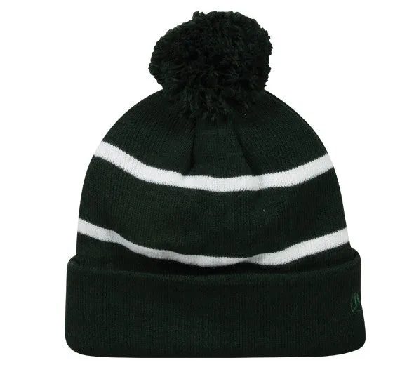 Knit Beanie with Fleece Lining