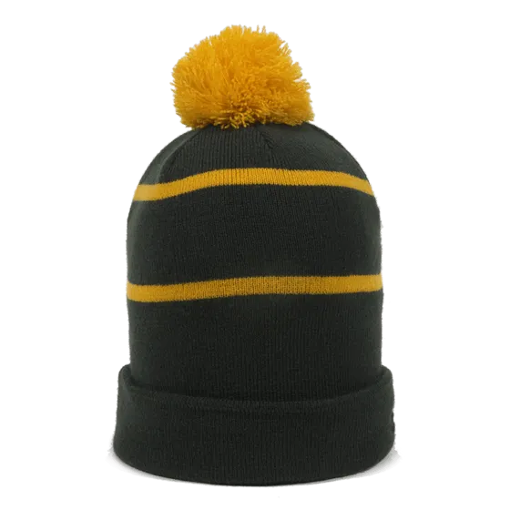 Knit Beanie with Fleece Lining