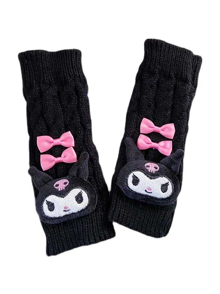 Kuromi My Melody Cinnamoroll Pompompurin Pochacco Hello Kitty Arm Warmers