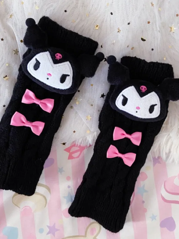 Kuromi My Melody Cinnamoroll Pompompurin Pochacco Hello Kitty Arm Warmers