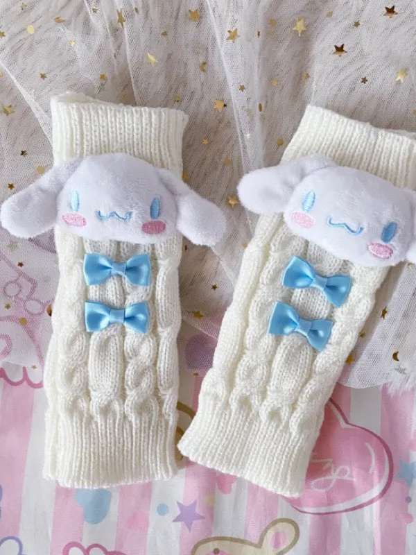 Kuromi My Melody Cinnamoroll Pompompurin Pochacco Hello Kitty Arm Warmers