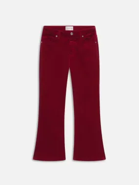 Le Crop Mini Boot Corduroy -- Paprika