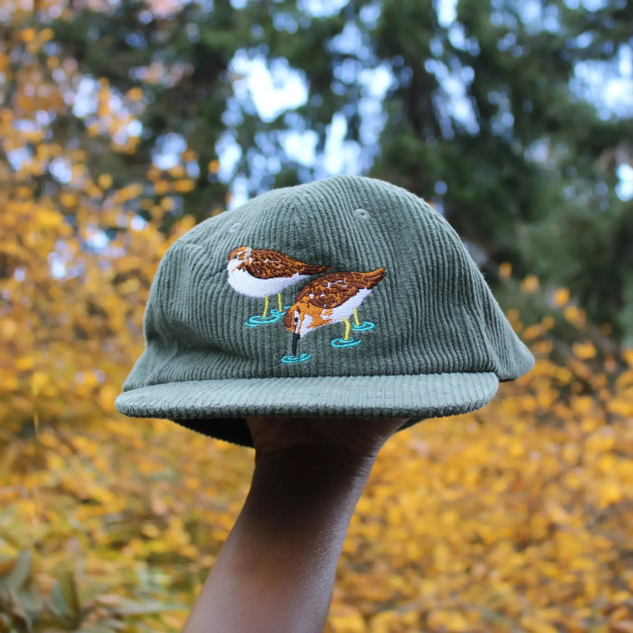 Least Sandpipers Chunky Corduroy Hat