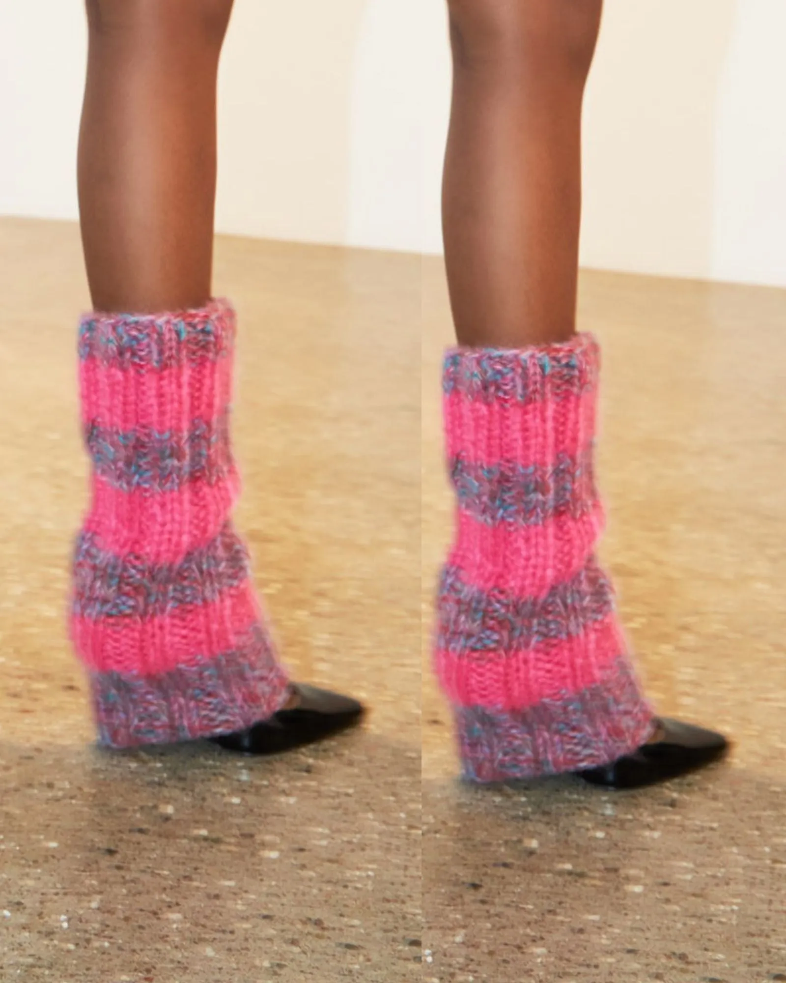 Leg Warmers | Pink Mix