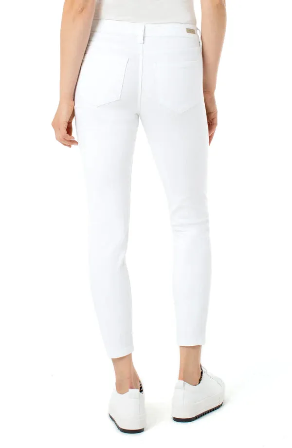 Liverpool Abby Ankle Skinny Stretch Jean Bright White