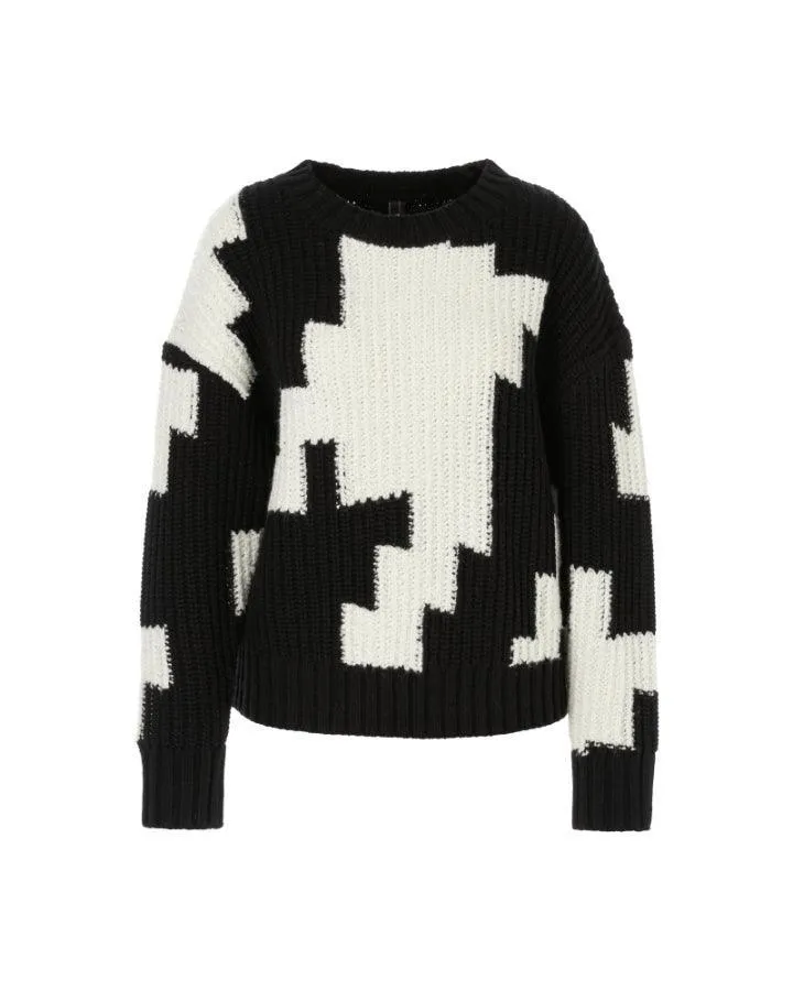 Marc Cain Abstract Pattern Sweater