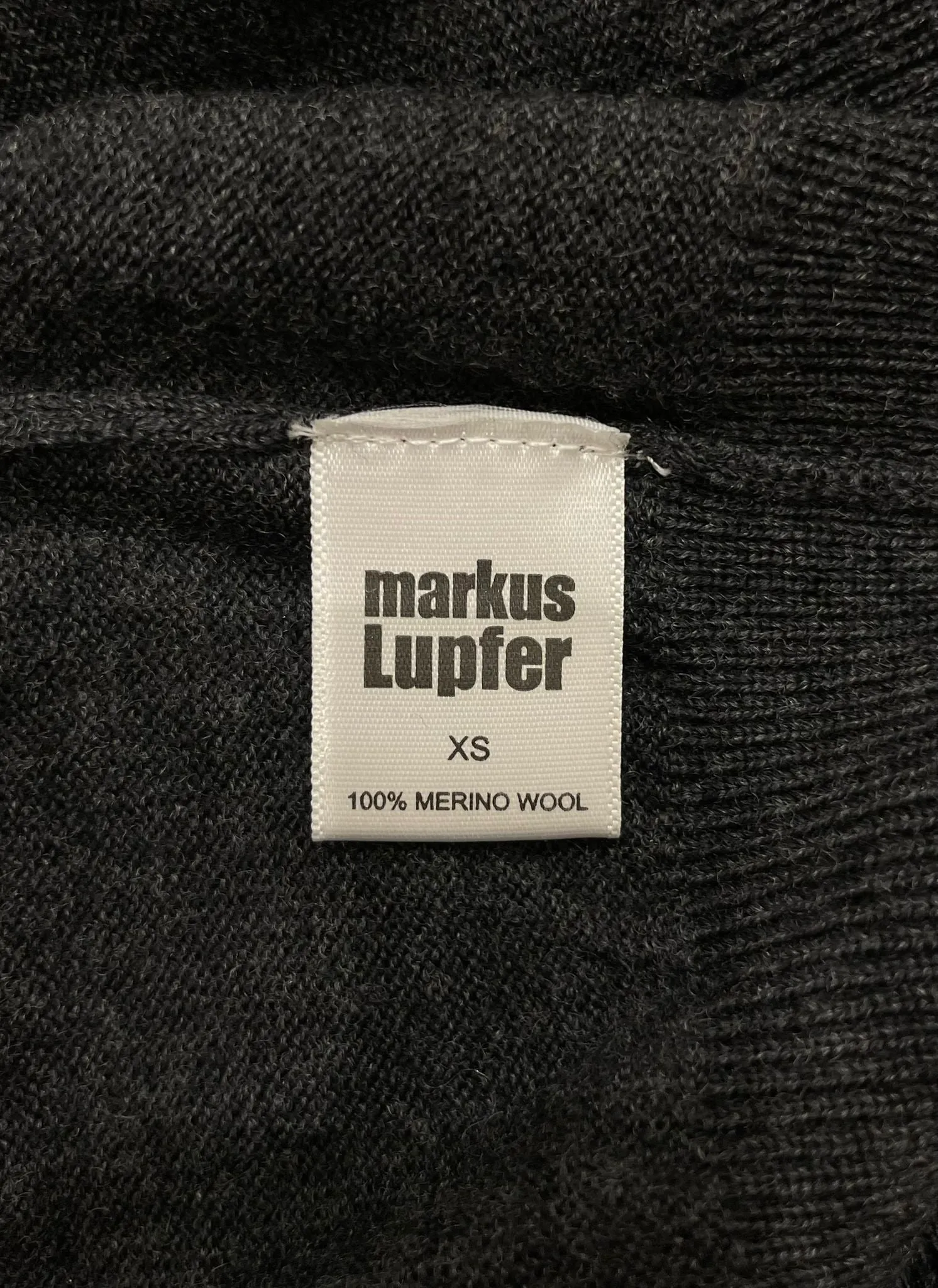 Markus Lupfer Merino Wool & Crystal Jumper. Size XS