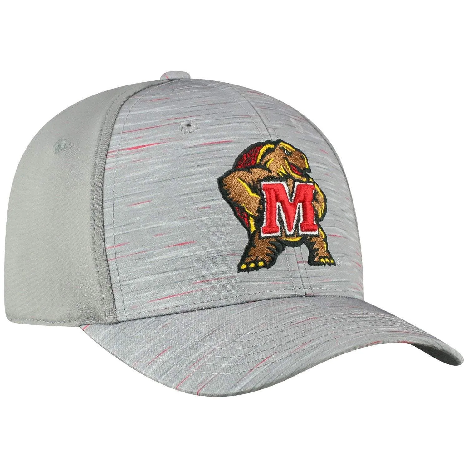 Maryland Terrapins TOW Gray "Hyper" Memory Fit Hat Cap