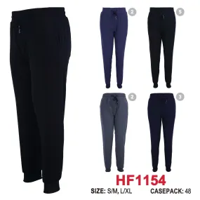 Men Winter Fur Lining Sports JOGGERS Pants Active Wear HF1154