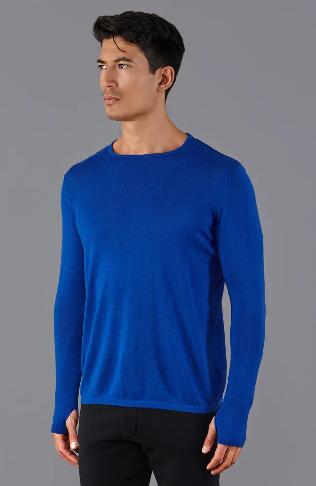 Mens Heavyweight Merino Activewear Training Top