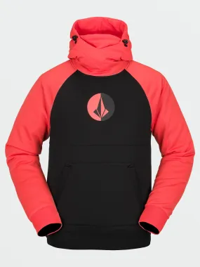 MENS HYDRO RIDING HOODIE - ORANGE SHOCK