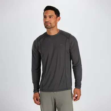 Men's Long Sleeve Echo T-shirt - Storm