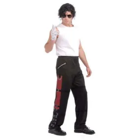 Mens Michael Jackson Buckle Pants