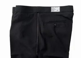 New Neil Allyn Black "Comfort Waist" Flat Front Tuxedo Pants